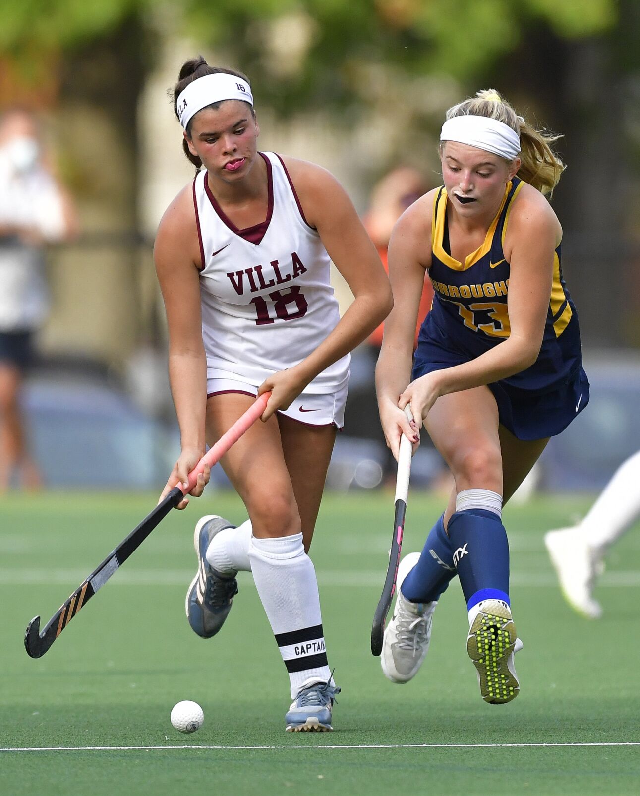 Villa Duchesne vs John Burroughs field hockey